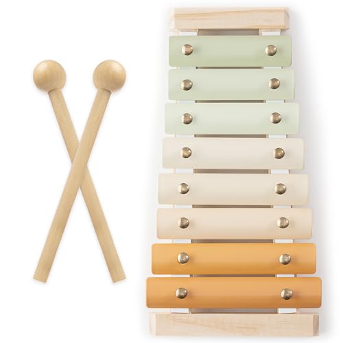 Comfy Cubs Xylophone for Kids - Early Childhood Development Musical Toys for 3 Years Old and Above - Colorful Kids Musical Instruments Non-Toxic Durable Percussion Instrument for Toddler Learning