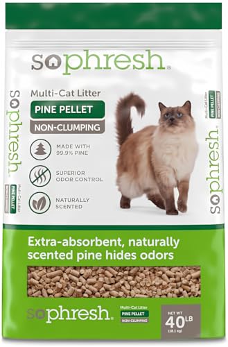 So Phresh by Petco Pine Pellet Non-Clumping Cat Litter 40 lbs.