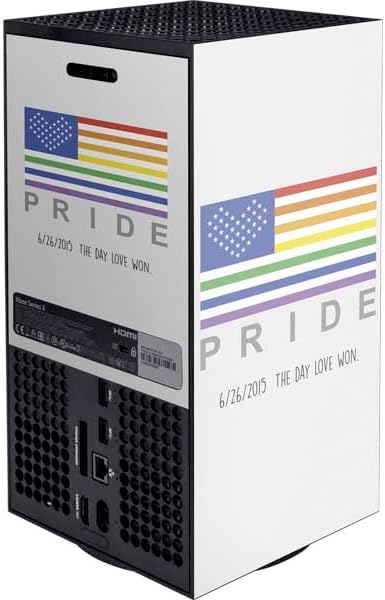 Skinit Decal Gaming Skin Compatible with Xbox Series X Digital Edition Console - 6-26 The Day Love Won Design