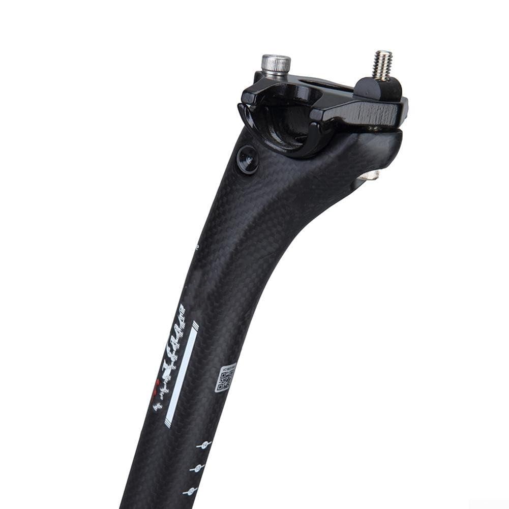 Integrierte Sattelstütze aus Carbonfaser und Aluminiumlegierung für 27,2-mm-Rahmen und Fahrräder mit 450 mm Auszugslänge