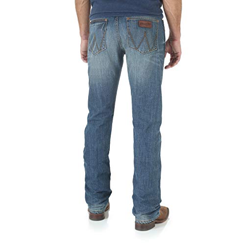Wrangler Men's Retro Slim Straight Leg Jean, Cottonwood, 32x32