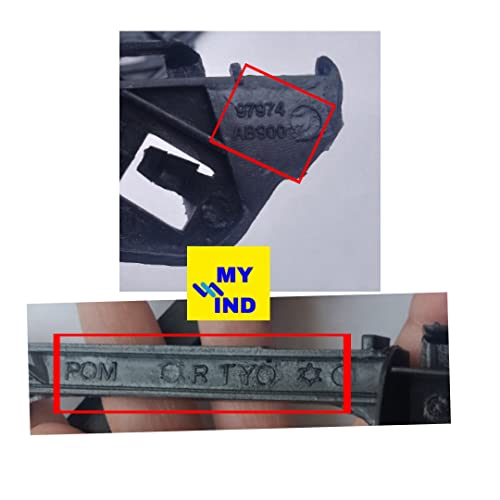 Image of Car Accessories (for Toyota Etios /Platinum Etios /Etios Liva) Heavy Duty Front Bumper Bracket /Lock (1 Pair Left Right Side For Front Lock)1823
