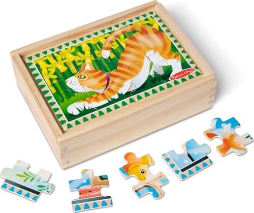 Melissa & Doug 4‑in‑1 Wooden Pets...