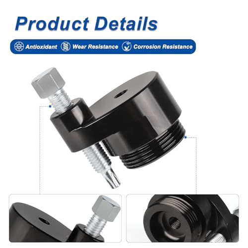 Image of 708200720 X3 Belt Removing Tool for Can-Am Defender HD10 Pro Maverick 2006-2021 Fits for Can-Am Maverick X3 MAX Trail 1000R 2017-2020#708200720 529000088 (Black)