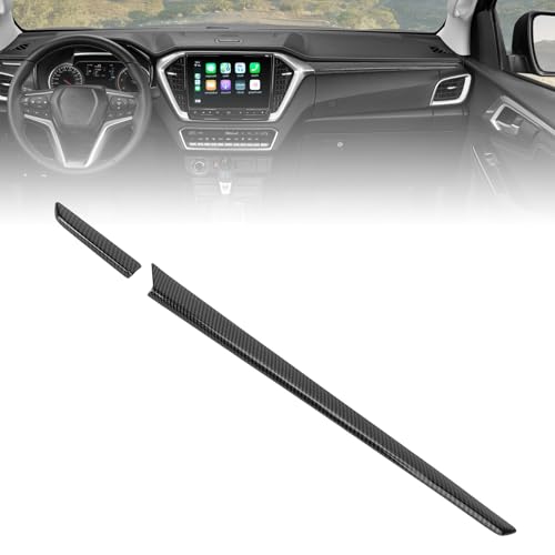 Garniture de couverture de tableau de bord carbone pour rénover Isuzu D-Max - 5
