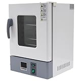 THUXEON 110V Digital Forced Air Convection Drying Oven, Intelligent Temperature Control, a Fan Switch, 0.6KW Power Horizontal Electric Blast Drying Oven for Industrial/Research Institutes