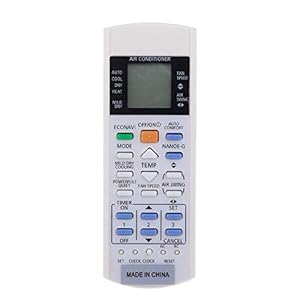 TuToy Afstandsbediening Schakelaar Voor Panasonic Airco Econavi Omvormer Nanoe-G A75C3300/3208