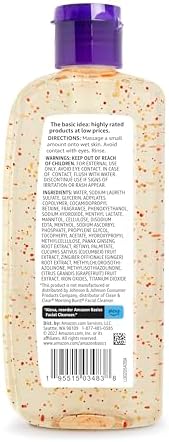 Amazon Basics Morning Fresh Facial Cleanser with — packaging and what arrives in the box