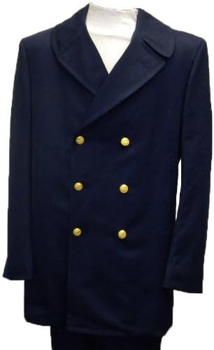 mens navy reefer jacket