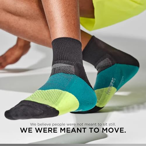 Image of Feetures Elite Ultra Light Cushion Quarter - Sport Sock with Targeted Compression