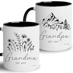 Newgrandparentsgiftsfirsttime2025pregnancyannouncementforgrandparentsmugsetpromotedtograndmaandgrandpa2025mugsgrandparentbabyannouncementgiftsest2025cups11oz Urban Country Home Decor New grandparents gifts first time 2025 pregnancy announcement for grandparents mug set promoted to grandma and grandpa 2025 mugs grandparent baby announcement gifts est 2025 cups 11oz urban country home decor