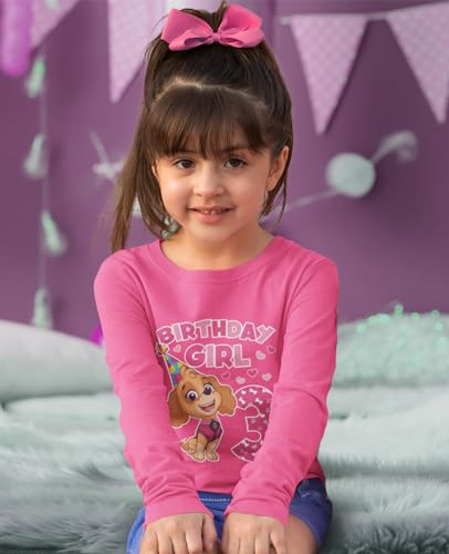 Paw Patrol Skye Long Sleeve 3rd Birthday Shirt - Gift Tee for Toddler Girls Turning 3 Years Old2