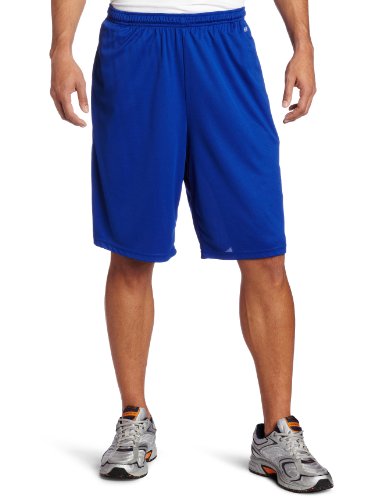 MJ Soffe Men's Extra Long Poly Closed Hole Mesh Short