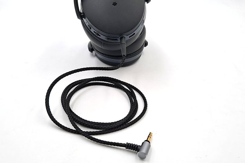 Earmax Câble Audio OCC 3.5mm Vers 2.5mm Pour Sennheiser HD4.30 HD450BT Momentum