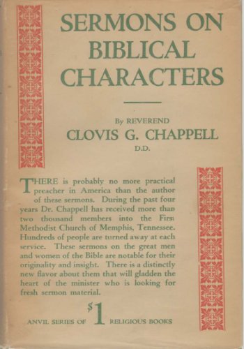 Sermons on Biblical Characters B0006AITPM Book Cover