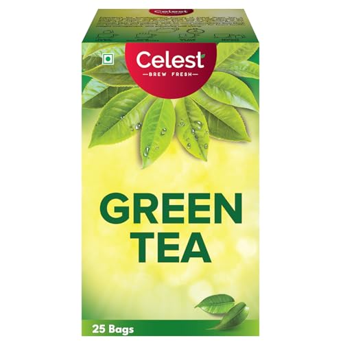 Image of Celest Green Teabags 25 pcs | Green Tea for Weight Loss
