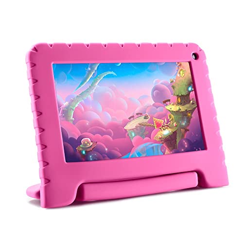 Multilaser TABLET WIFI PARA NIÑOS - 2GB/32GB 7' - KID PAD ROSA