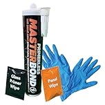 Masterbond Primerless Cabriolet-Convertible bond repair. No Primer needed. Rear window soft top window seal