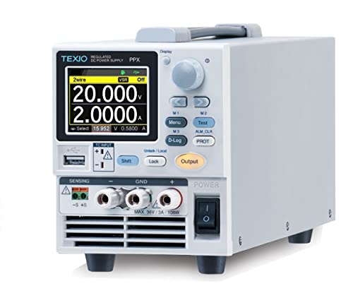 TEXIO(テクシオ) PPXシリーズ高精度直流安定化電源 20V/2A : PPX20-2