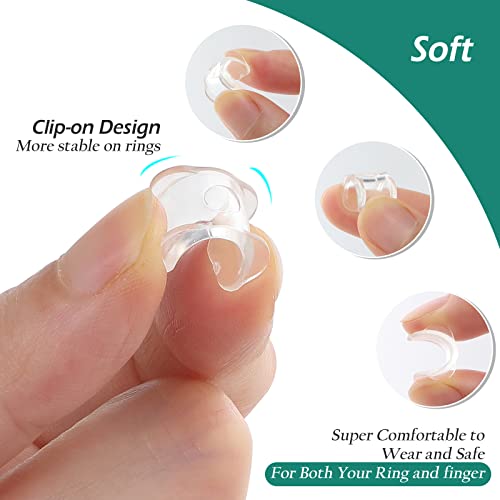 GeeRic Onzichtbare ringmaatversteller losse ringen ringverstelling maat geschikt voor alle ringen ring Guard spacer met… - Image 4