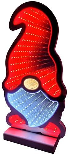Brandsseller Weihnachtsbeleuchtung mit Infinity-Effekt 16x7x30 cm -...