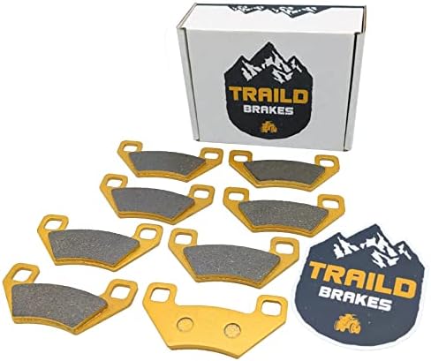 Arctic Cat Prowler 550, 700, 1000, 2011-2017 HDX Ceramic Brake Pa...