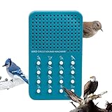 Bird Caller Noisemaker with 16 Bird Calls, Whistles, Electronic Sound Maker - Bird Watching Themed Sound Effects Board For Boyfriends, Husband, Audobon Watchers Song Gift