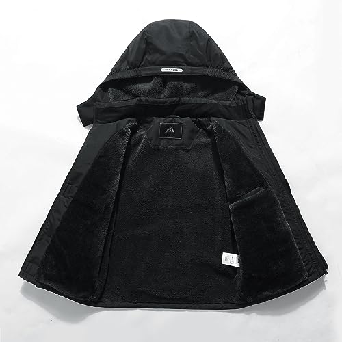 Moerdeng Kid's Waterproof Ski Snow Hooded Coats Boy's And Girl's Warm Winter Jacket Snowboard Windbreaker Hooded Raincoat #TOP2