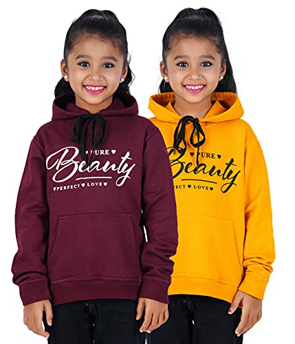 Image of FLEXIMAA Boy's & Girl's Hooded Neck Printed Full Sleeve Hoodies with Pocket