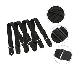Vaguelly 4Pcs Ceinture Mandolines Universel Pratique Épaule Accessoires Remplacement Sangle Confortable Guitare Épaissi… - Les Beatles, Paul McCartney, John Lennon, RIngo Starr, George Harrison Vaguelly 4Pcs Ceinture Mandolines Universel Pratique Épaule Accessoires Remplacement Sangle Confortable Guitare Épaissi… – Image 5