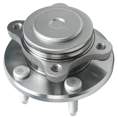 Image of Detroit Axle - FWD Pair Rear Wheel Bearing and Hubs Assembly for Ford Taurus /Taurus X 2008-2009, Five Hundred /Freestyle 2005-2007, Mercury Sable 08-09 Montego 05-07, 5 Lugs, Set of 2