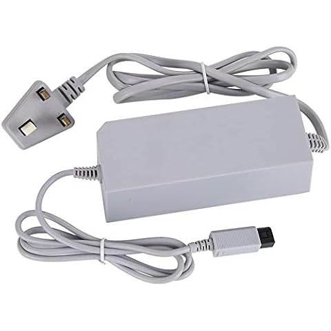 Bpatcra AC Power Adapter Charger UK Plug Power Supply Cable for Nintendo Wii Console System Cover