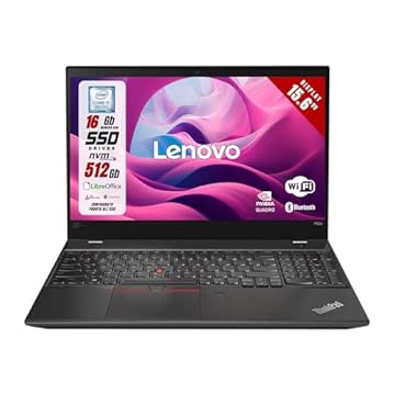 Lenovo ThinkPad, Pc Portatile Notebook Display 15,6 pollici 1920 x 1080 Full HD, Intel i7-8750H Ram 16Gb SSD 512Gb Win 11 GPU Quadro P1000 4Gb (Ricondizionato)