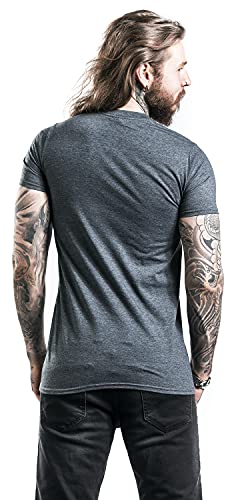 PINK FLOYD The Dark Side of The Moon – Liverpool 1972 Homme T-Shirt Manches Courtes Gris chiné - Les Beatles, Paul McCartney, John Lennon, RIngo Starr, George Harrison PINK FLOYD The Dark Side of The Moon - Liverpool 1972 Homme T-Shirt Manches Courtes Gris chiné – Image 6
