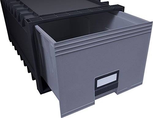 Storex, Stx61106U01C, Archive Files Storage Box, 1 / Each, Black,Gray #TOP2