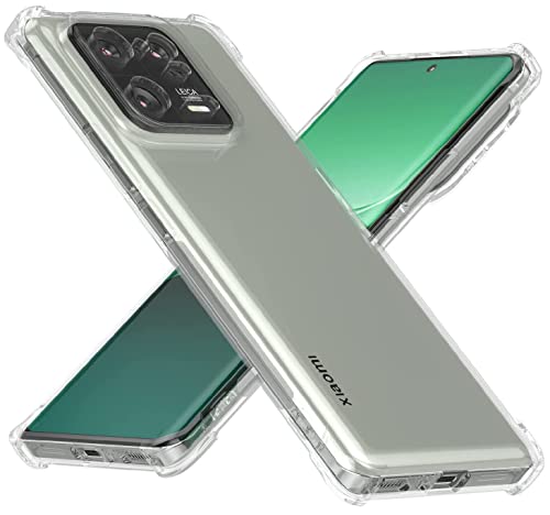 Image of for Back Case Cover Bumper Flexible Silicone Transparent Back Cover for Xiaomi Mi 13 Pro - Transparent