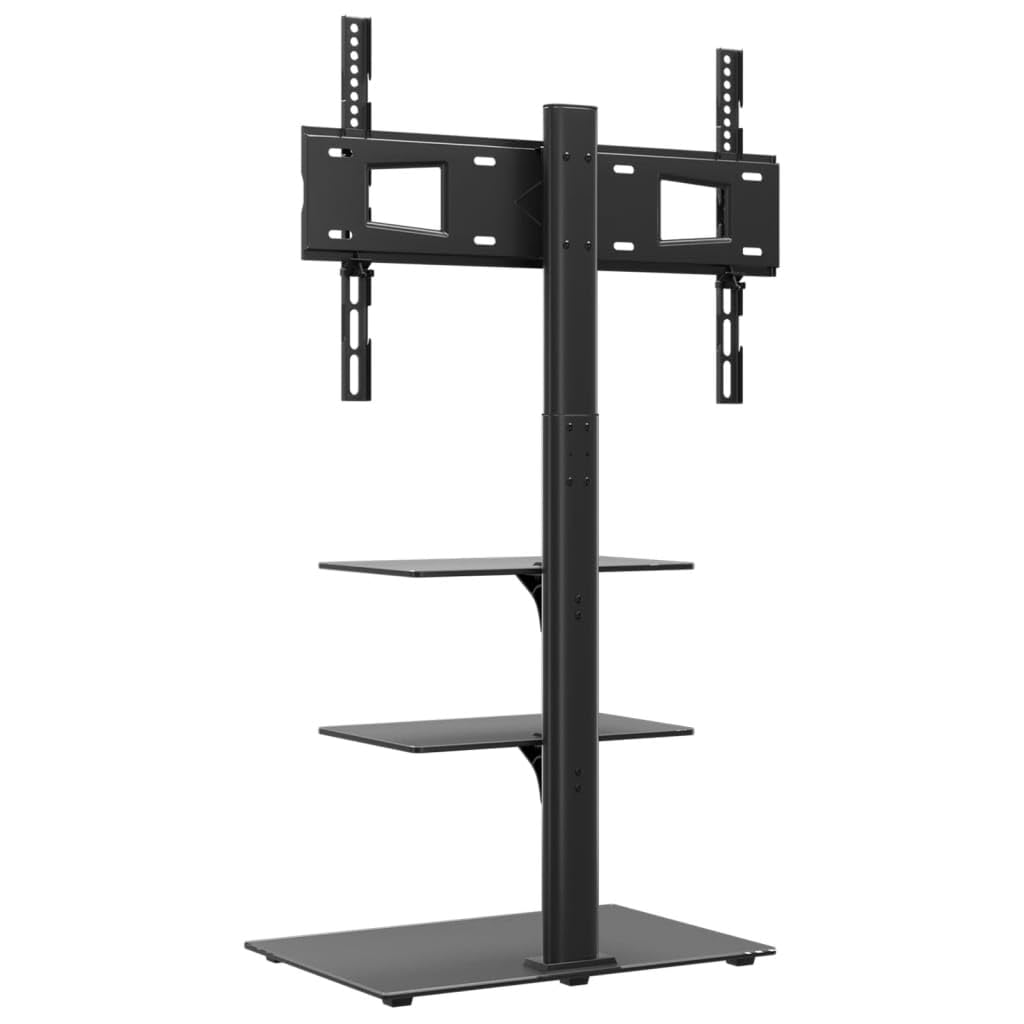 INLIFE TV-Eckständer mit 3 Ablagen für 32-65 Zoll Schwarz,Elektronik,Video,Videozubehör,TV-Zubehör,TV- & Monitorhalterungen,Schwarz,12.66 KG,379567