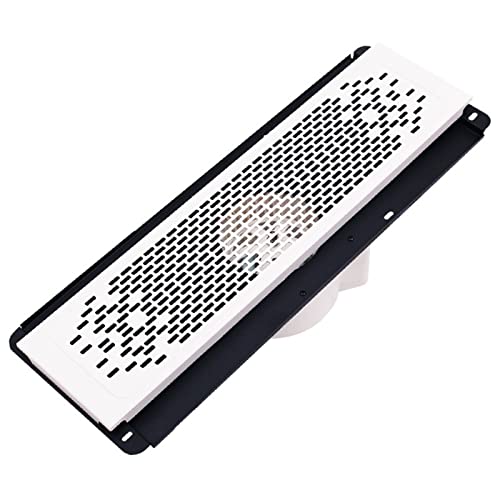 Exhaust Fan Ceiling Installation Ventilation Fan, Classic Grille Low Noise Ceiling Exhaust Fan, 150*600mm Bathroom Kitchen Exhaust Fan，40W Ventilation Fan ( Color : A , Size : 150*600mm integrated cei