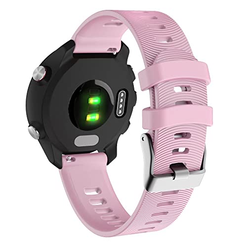 Correa Garmin Forerunner 245 evita sudor con silicona transpirable