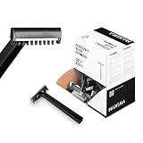 HANSKA Tattoo Supply - Rasoio usa e getta per tatuatori - Nero - Lama in acciaio di alta q...