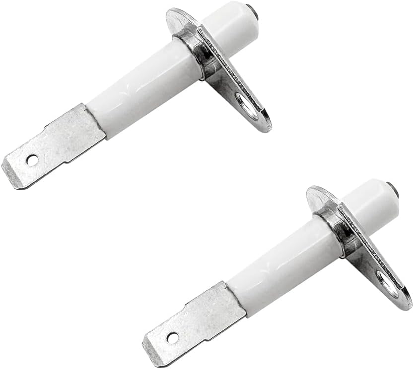 2 Pack 74009336 Oven Range Electrode Burner Spark Igniter Replacement for Whirlpool & KitchenAid & Kenmore, Replace WP74009336 AP6011124 PS11744318 WP74009336VP