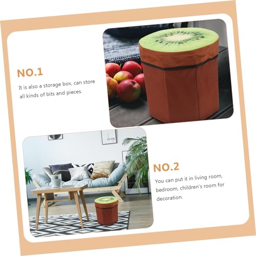 BUTIFULSIC Apoio Para Os Pés De Armazenamento Banco De Vaidade Pufes Ao Ar Livre Para Pátio Descanso