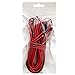 20M 66ft 20AWG Red Black Extension Cable Wire Cord for Led Strip