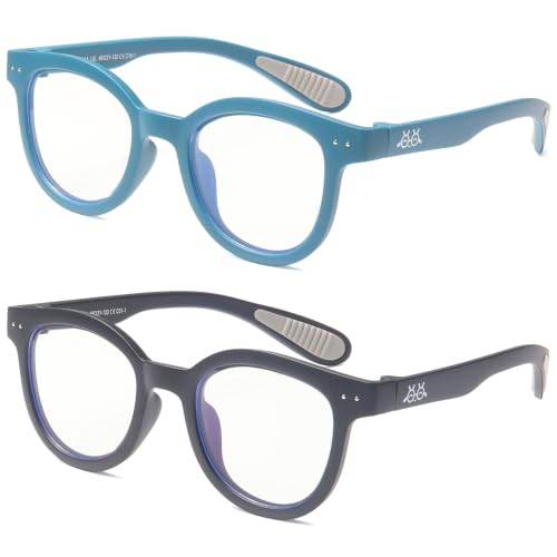 Image of EYEBUDDY Blue Light Glasses for Kids Boys Girls,Computer Gaming Bluelight Glasses,Fake Glasses for Ages 2-12