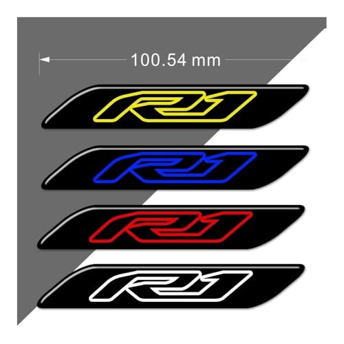 Emblème badge YZF-R1 en résine de qualité supérieure - 7