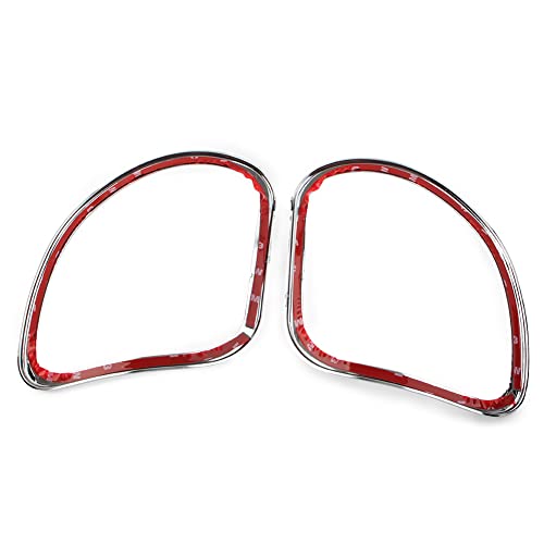 Cubiertas Para Parlantes De Motocicleta Triple Línea Cromadas miniatura 5