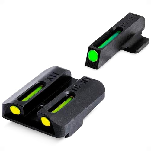 TruGlo TG131XTY TFO Handgun Pistol Laser Sight Accessories Set with TRIDOT Aiming System, Fits Springfield XD, XDM, and XDS Models, Green