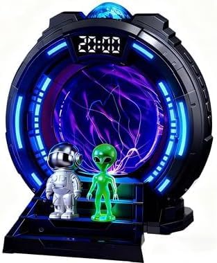 Projector for Bedroom, 8-in-1 Star Projector Night Light with Plasma Globe & Bluetooth Speaker, Aurora Northern Lights Projector with Remote Control & Timer, Space Lamp for Kids Adults Room Decor Gift