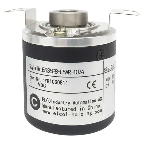 Encodeur creux EB38F8-L5AR-2500 rotatif incremental 5V et axe de 8mm pour moteur