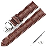 longines evidenza lederarmband Paket: 1 Stück Uhrenarmband + 3 Stück Federsteg + 1 Stück Werkzeug